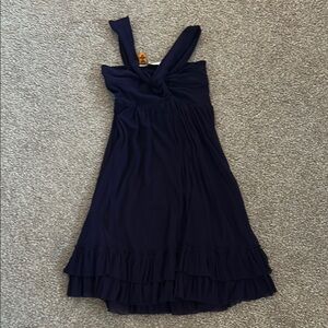 Jean Paul gaultier Deep purple Knot keyhole Dress